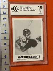 1977 - 84 GALASSO GLOSSY GREATS #41 ROBERTO CLEMENTE - Bild 1 von 4