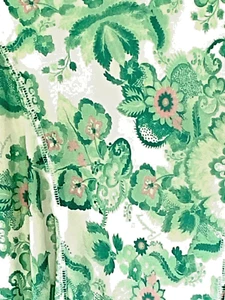 Burberry Silk Chiffon Skirt, Lined, Flower Vintage Pattern Size 6 (32" waist) - Picture 1 of 4