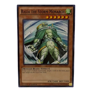 Yu-Gi-Oh! JCC - Raiza The Storm Monarch (SR01-EN009) - Común - Casi Como Nuevo - - Imagen 1 de 2