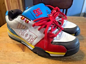 DC Skate Shoes Chunky Y2K Patchwork Sneakers Skater 300243 VTG Skateboard - Picture 1 of 13