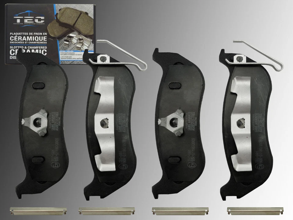 Plaquettes De Frein En Ceramique Arriere Pour JEEP CHEROKEE KJ 2002-2007 - Photo 1/1
