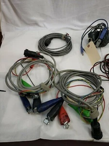 MISC HIGH VOLTAGE TEST & COMMUNICATIONS CABLES-WITH BAG AS PICTURED - Picture 1 of 5
