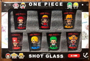 ONE PIECE Pansonworks Shot Glass Set Of 7 Anime Manga One piece Japan