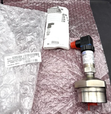 Transmisor de presión de materiales aplicados WIKA AMAT con sello de diafragma 8415080 *NUEVO* Foto 1 de 4