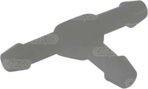 1x UNIVERSAL PLASTIC T CONNECTOR  FOR WINDSCREEN WASHER HOSE, PIPE 4MM  - Picture 1 of 1