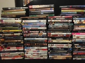 Lots of 5 Used Assorted DVD Movies 5 Bulk DVDs Used DVDs Lot Wholesale Lots - Picture 1 of 10