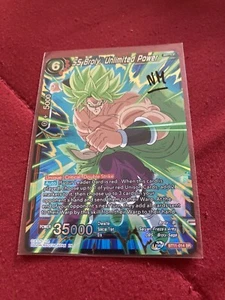 SS Broly, Unlimited Power SR BT11-014 DBS TCG Vermillion Bloodline NM - Bild 1 von 3