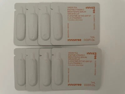 9 muestras de suero iluminador de vitamina C enzima té verde INNISFREE de 1 ml CADA UNA Foto 1 de 2