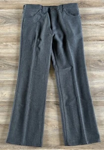 Wrangler Wrancher NWT Dress Jeans Mens 36x30 Bootcut Gray Cowboy - Picture 1 of 10