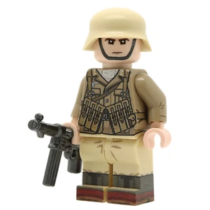 United Bricks WW2 DAK NCO Custom Military Minifigure - Picture 1 of 1