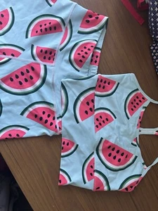 Agility Activewear Set Small 8 10 Watermelon Print Baby Blue RRP $139 - Picture 1 of 10