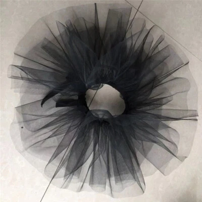 Malla Falso Cuello Falso Tutú Desmontable Cuello Rendimiento Juegos con disfraces Vestido Elegante Elegante Foto 1 de 4