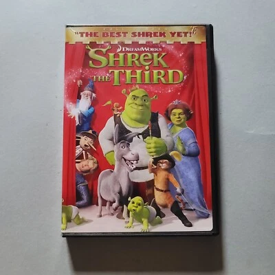 Shrek The Third (DVD 2007) Widescreen  - Image 1 of 3