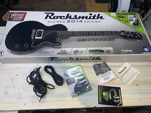 Rocksmith Microsoft Xbox 360 Complete CIB w/ Guitar, Manual & Poster - Picture 1 of 16