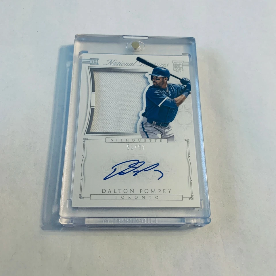 F80388 2015 National Treasures Rookie Silhouette Auto Dalton Pompey /99 - Image 1 of 1