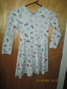 GIRLS DRESS 7 8 LONG SLEEVE BTS BY PLACE - Picture 1 of 3