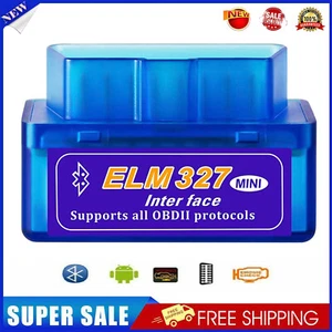 Super Mini ELM327 Bluetooth V1.5 Auto OBD2 Diagnosegerät Scanner Zum Android IOS - Bild 1 von 13