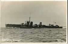 HMS Trenchant 1916 Royal Navy WWI destroyer Admiralty Modified R-class postcard