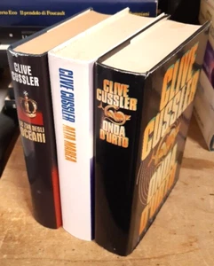 Lotto di 3 Libri di Clive Cussler rilegati - titoli nelle foto - Imagen 1 de 4
