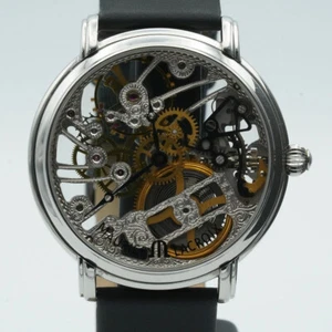 Maurice Lacroix Masterpiece Skeleton MP7048 Perfect Condition Rare - Picture 1 of 11