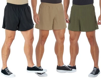 GI Style Athletic Shorts With Liner - Rothco Physical Training PT Shorts - Image 1 of 3