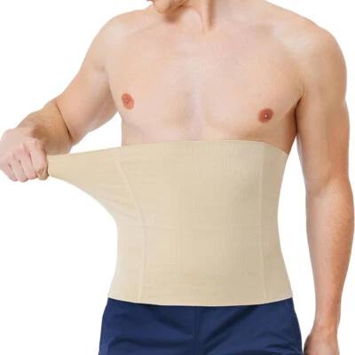 Treinador de cintura sem costura para homens espartilho controle de barriga modelador cintura fina - Imagem 1 de 4