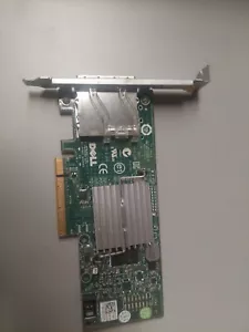 Dell 12DNW PERC H200E PCI-e External dual port SAS 6Gb/s Raid Controller Card - Picture 1 of 4
