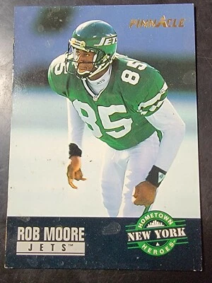 1993 Pinnacle Football #360 Rob Moore  - Image 1 of 2