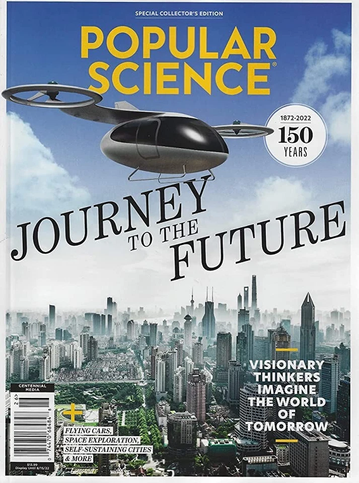 POPULAR SCIENCE MAGAZINE | JOURNEY TO THE FUTURE | SPECIAL EDITION - Image 1 of 1