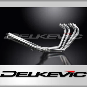 Kawasaki KZ1100A 1981-1983 Complete Exhaust 4-1 Stainless Straight Muffler - Picture 1 of 5