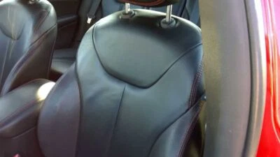 Set of 2 Front Seats Left Right Red Stitch BLK Leather Electric 13-16 DART 81189 Foto 1 de 4