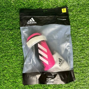 Adidas Shin Guards Sz Small Youth X Match Junior Pink/White/Black-*000- NEW! - Picture 1 of 6