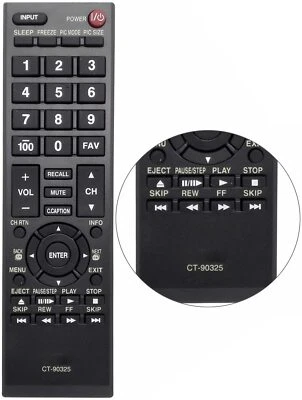 Universal Remote Control CT-90325 Work FOR almost all TOSHIBA LCD LED TV CT90325