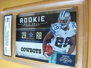 DEMARCO MURRAY COWBOYS 2011 PLAYOFF CONTENDERS ROOKIE ROLL CALL RC # 6 GRADED 10 - Bild 1 von 1