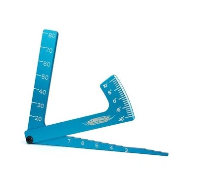 Quality 1/8 1/10 RC Car 3 in 1 Set Up Tool Chassis Suspension Wheel Camber Gauge - Image 1 of 4