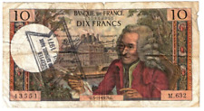 1970 France 10 Francs  circulated banknote P147