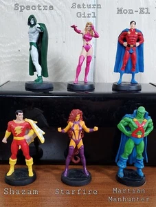 Eaglemoss *DC COMICS* Collection Metal Cast Hand Painted Figurine Lot 6 Pc - Picture 1 of 5