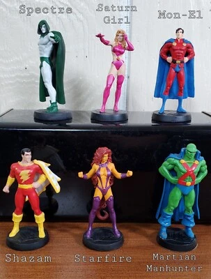 Eaglemoss *DC COMICS* Collection Metal Cast Hand Painted Figurine Lot 6 Pc - Image 1 of 4