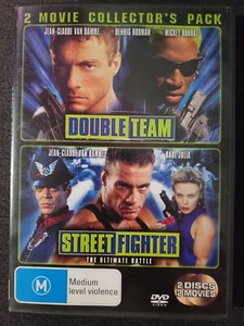 Double Team / Street Fighter DVD Region 4 PAL - Picture 1 of 2