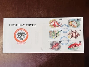 1982 AUSTRALIA Hutt River Province FDC  FISH - Picture 1 of 2
