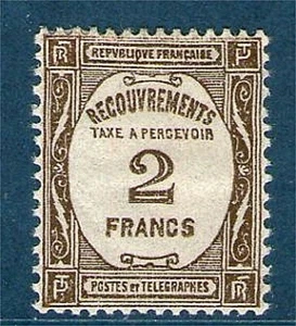 TIMBRE TAXE N° 62 NEUF X GOMME ORIGINALE - TRACE DE CHARNIERE - Imagen 1 de 1
