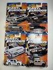 Hot Wheels Fast And Furious Decades Of Fast Lot Of 4