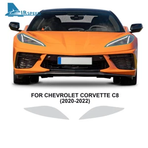 Headlights Precut Paint Protection Film TPU Clear PPF for Corvette C8 2020-2024 - Picture 1 of 12