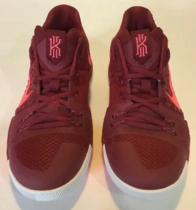 Zapatos de baloncesto Nike Kyrie 3 raros/promocionales 859466-681 granate/borgoña - Imagen 1 de 7