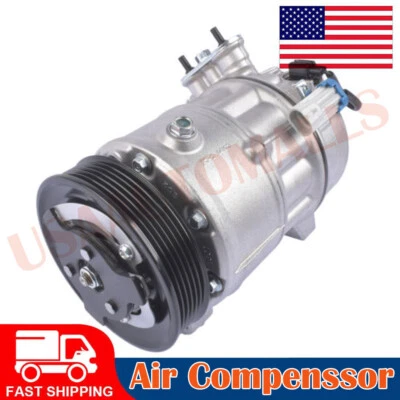 AC Compressor For Buick Allure LaCrosse Cadillac SRX Saab 9-4X 2010 2011 3.0L V6 Foto 1 de 4