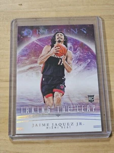 Jaime Jaquez Jr. 2023-24 Panini Origins Taking the Leap RC #2 Heat - Bild 1 von 2