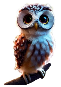 Autoaufkleber Sticker Eule Tier Aufkleber 9X9 cm - Picture 1 of 10