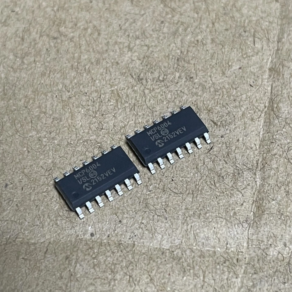 New MCP6004-I/SL IC Amplifier SOIC14 x 10pcs - Image 1 of 1