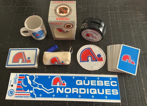 Vintage Quebec Nordiques Collection NHL new old stock Rare Cover