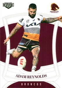 2023 Brisbane Broncos NRL TLA Elite Card - Adam Reynolds - Picture 1 of 3